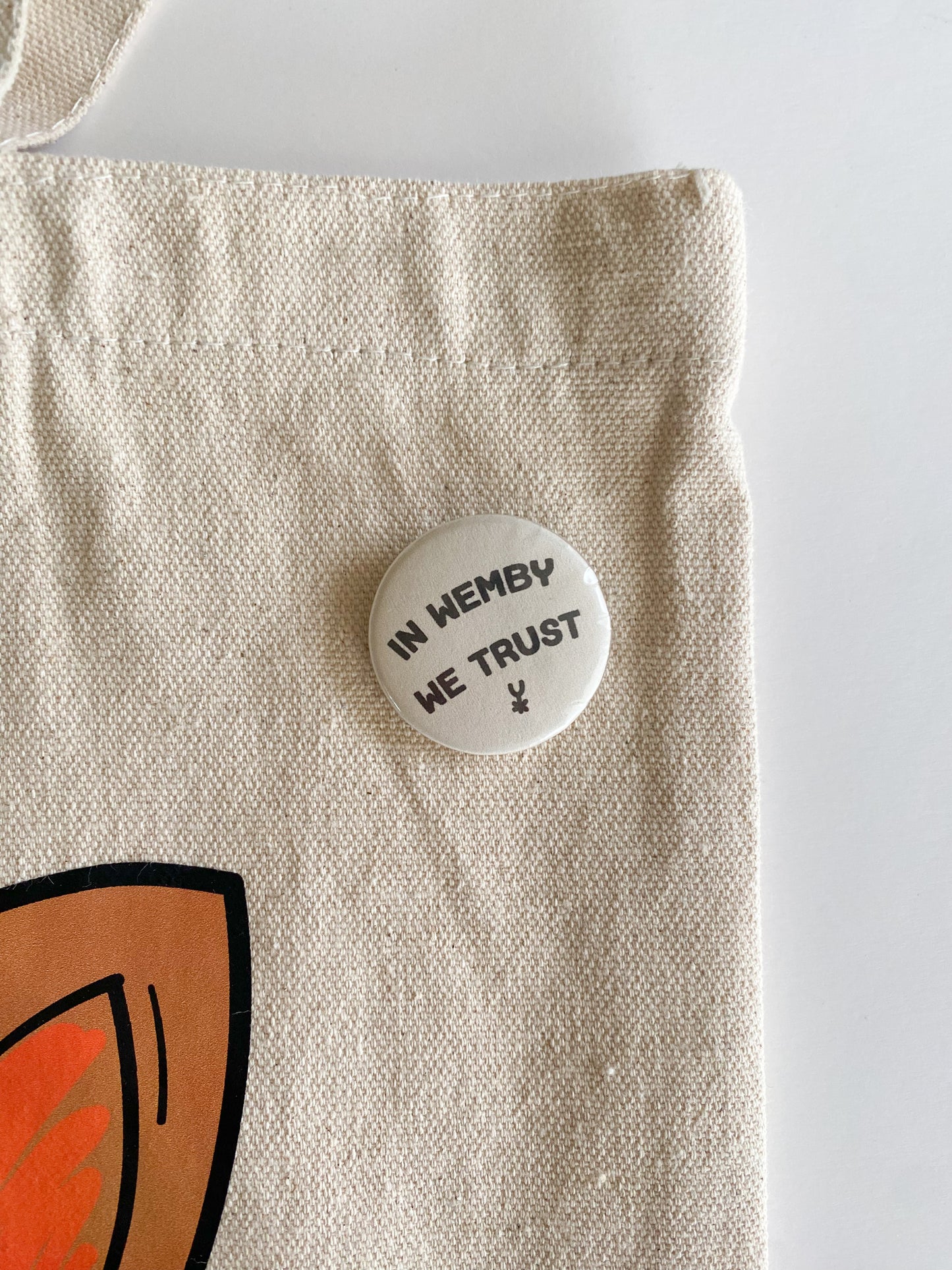 in wemby we trust -Button