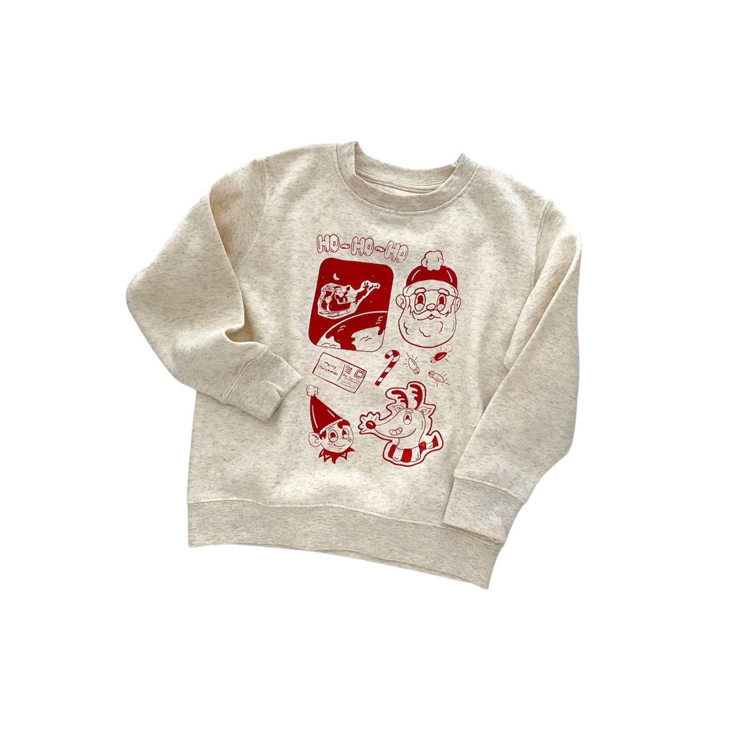 Santa & friends sweater (kids & adults)