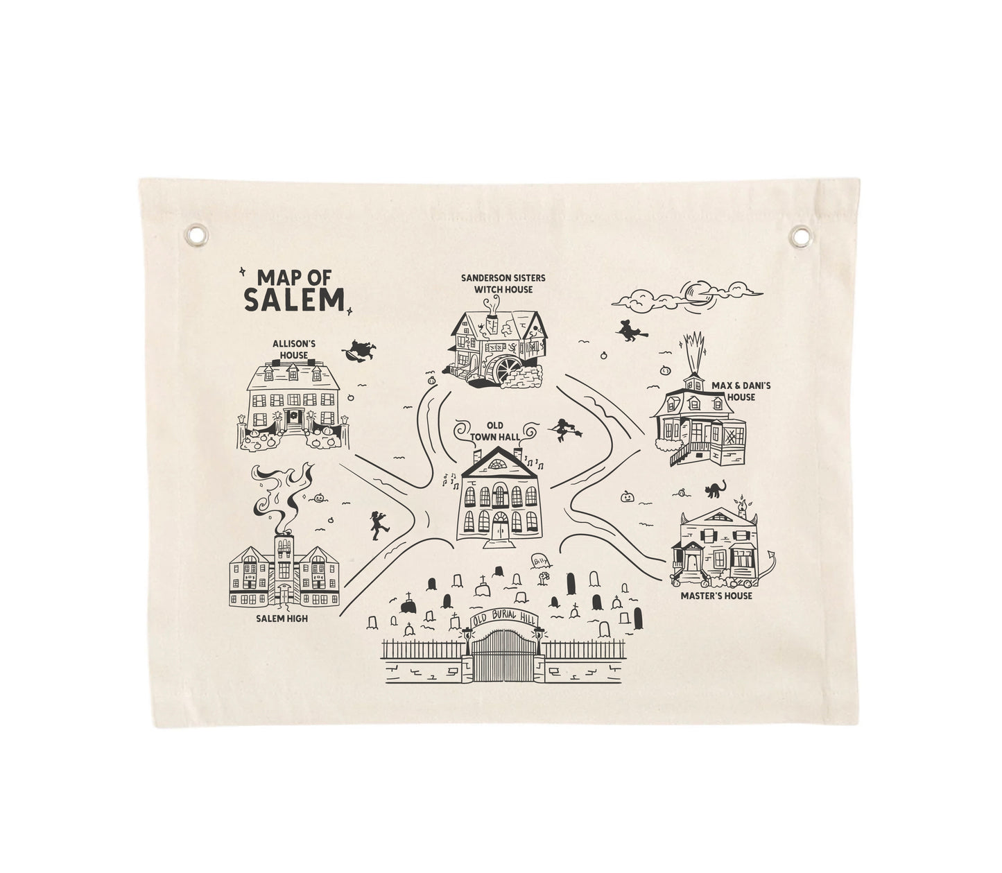 Salem Map Banner