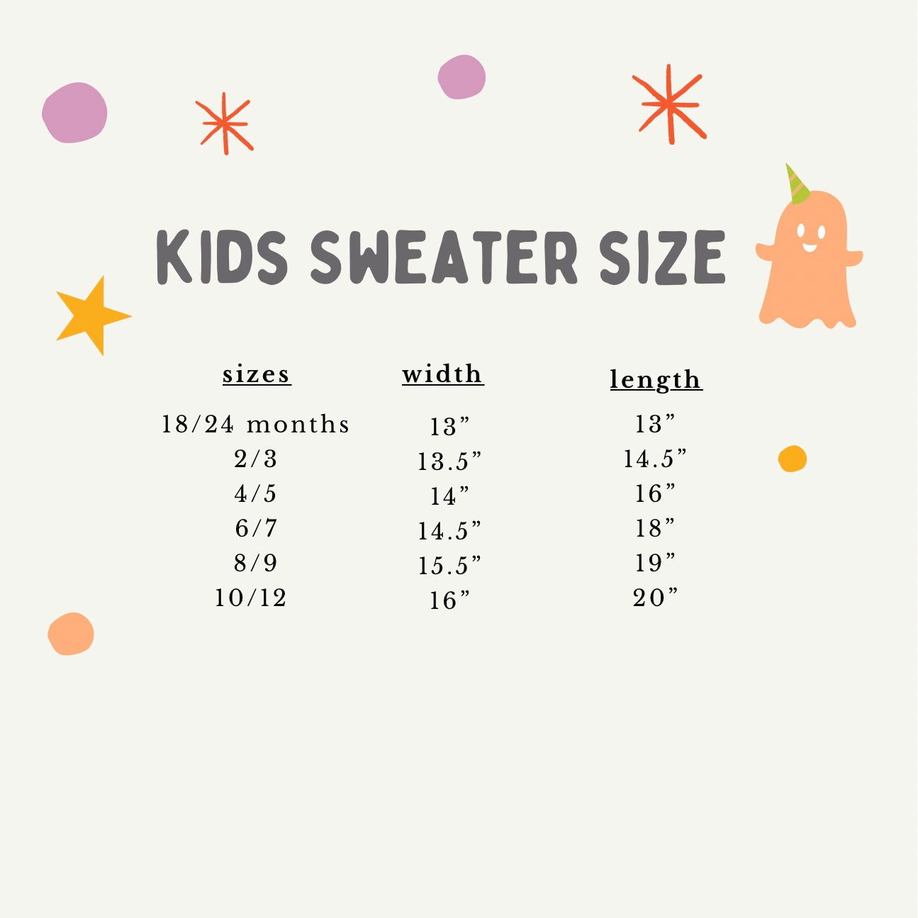 Tiny Witch Gang Sweater