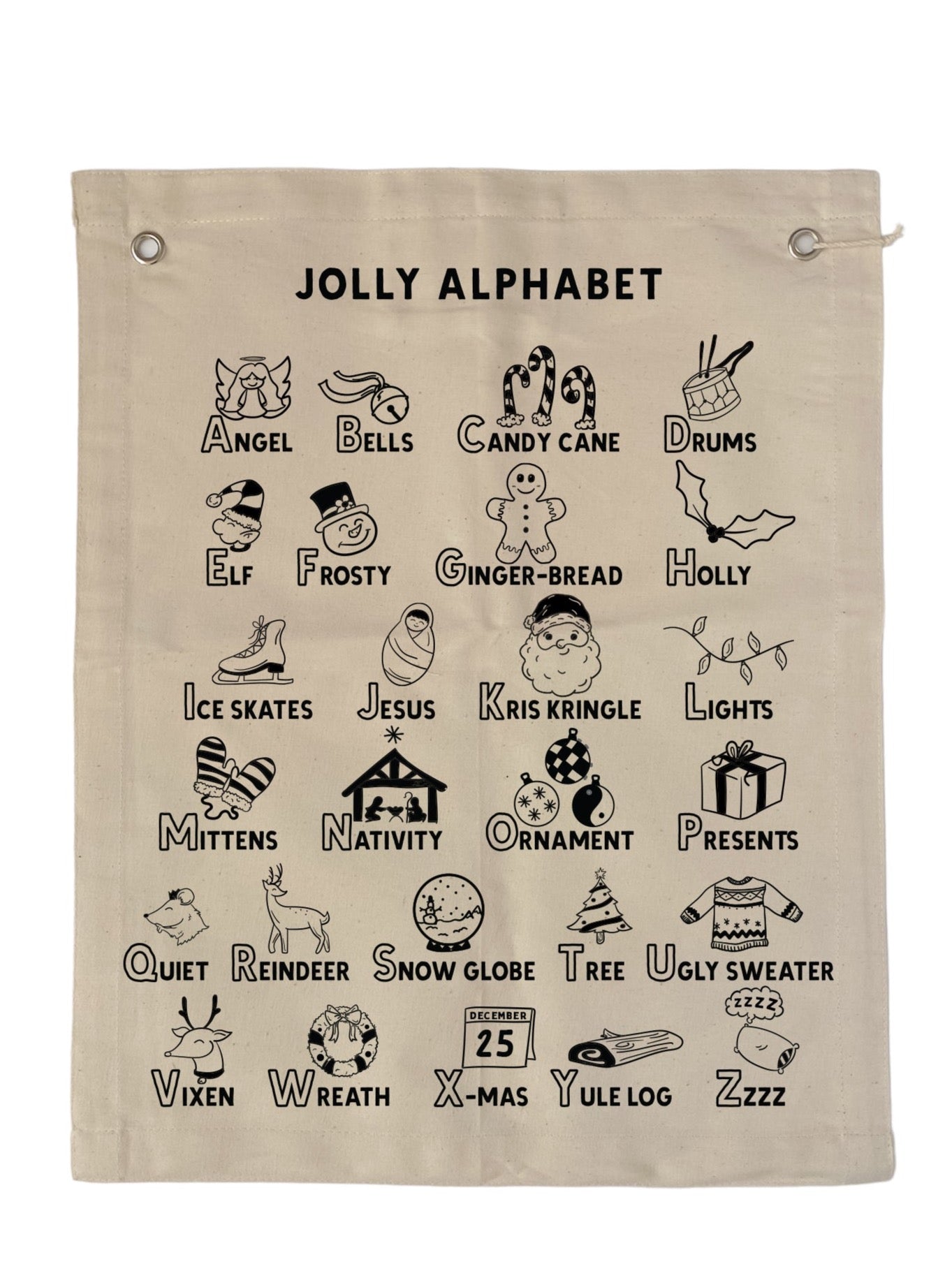 Jolly ABC banner