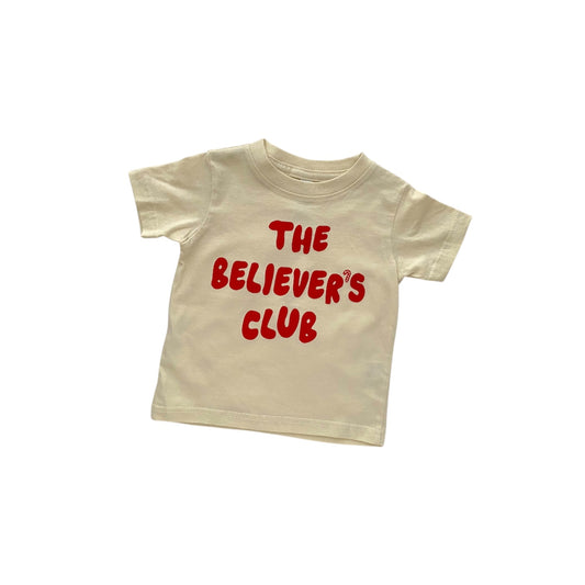 the believer's club shirt (kids & adults)