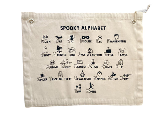 Spooky Alphabet Banner