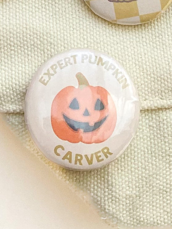 Halloween button pins