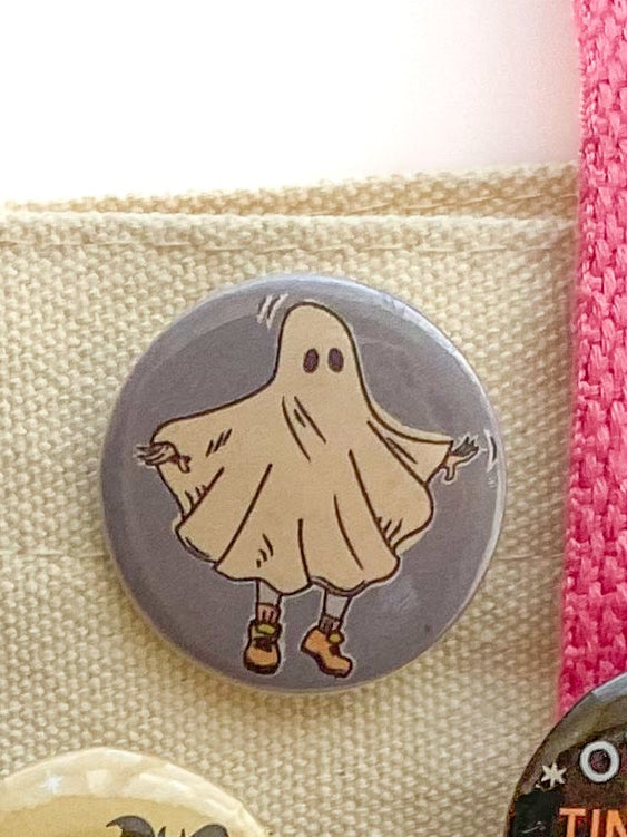 Halloween button pins