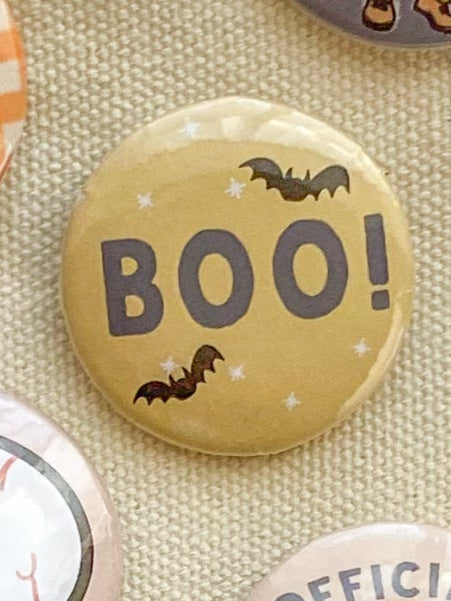 Halloween button pins