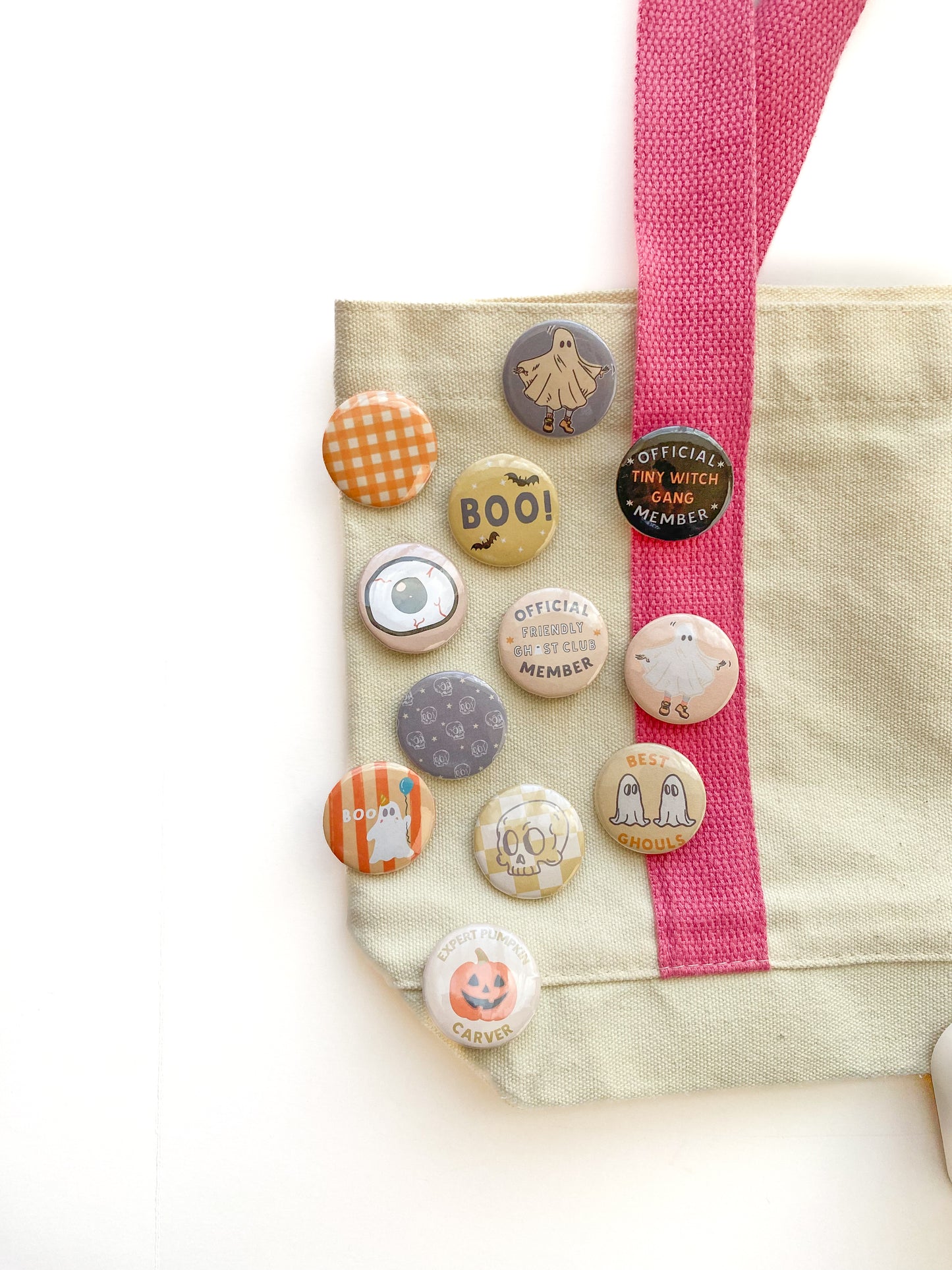 Halloween button pins