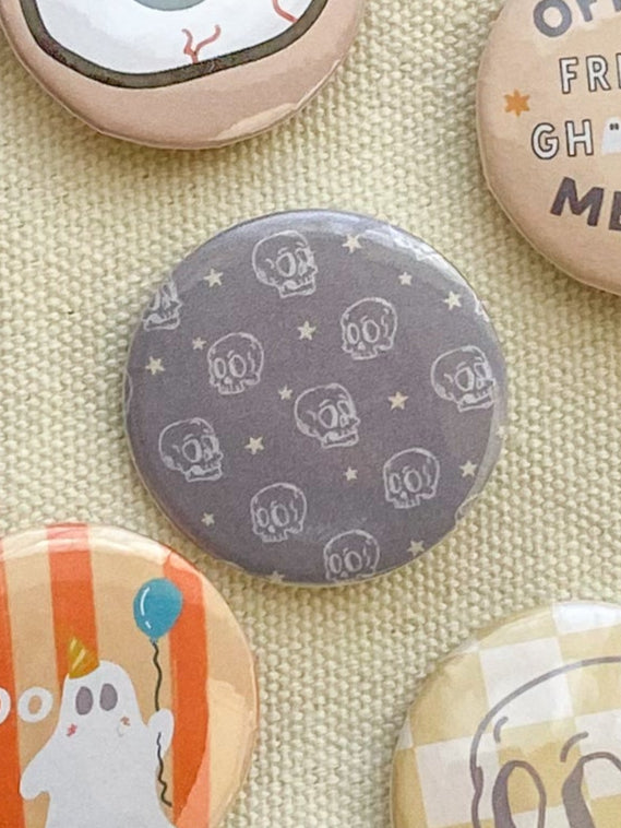 Halloween button pins