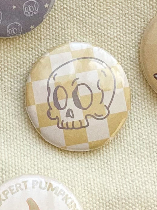 Halloween button pins