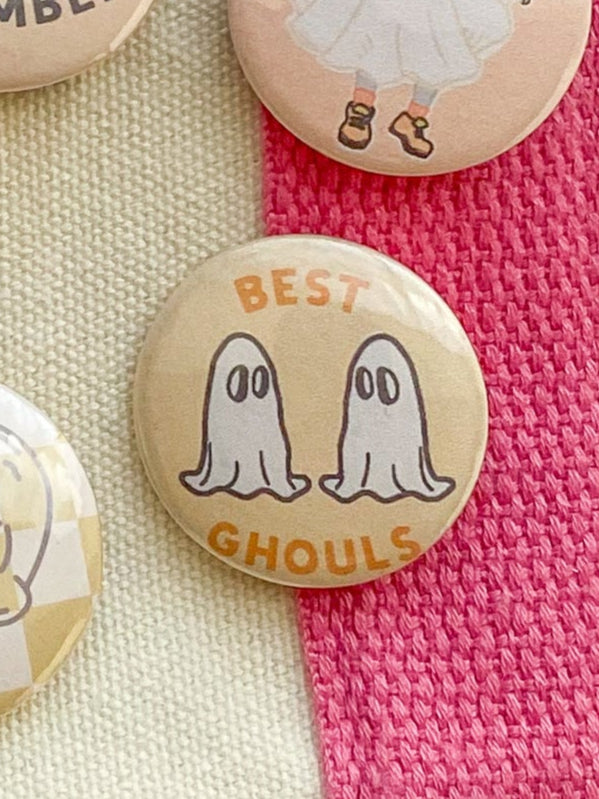 Halloween button pins