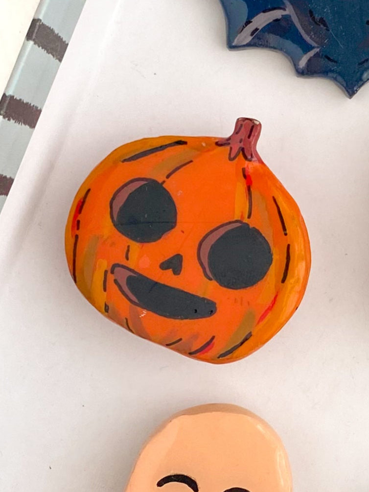 Handmade Clay Pin or Magnet