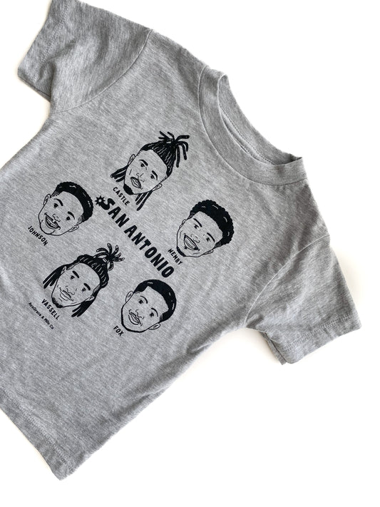 Spurs faces (kids)