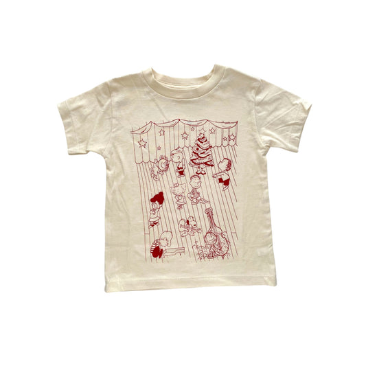 snoopy & friends shirt (kids & adults)