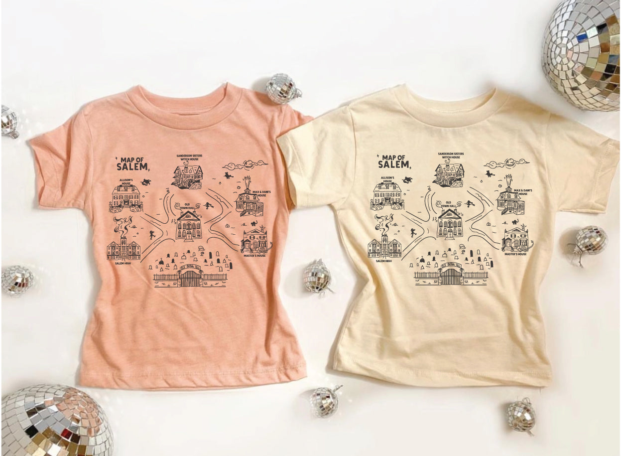 Salem Map tee