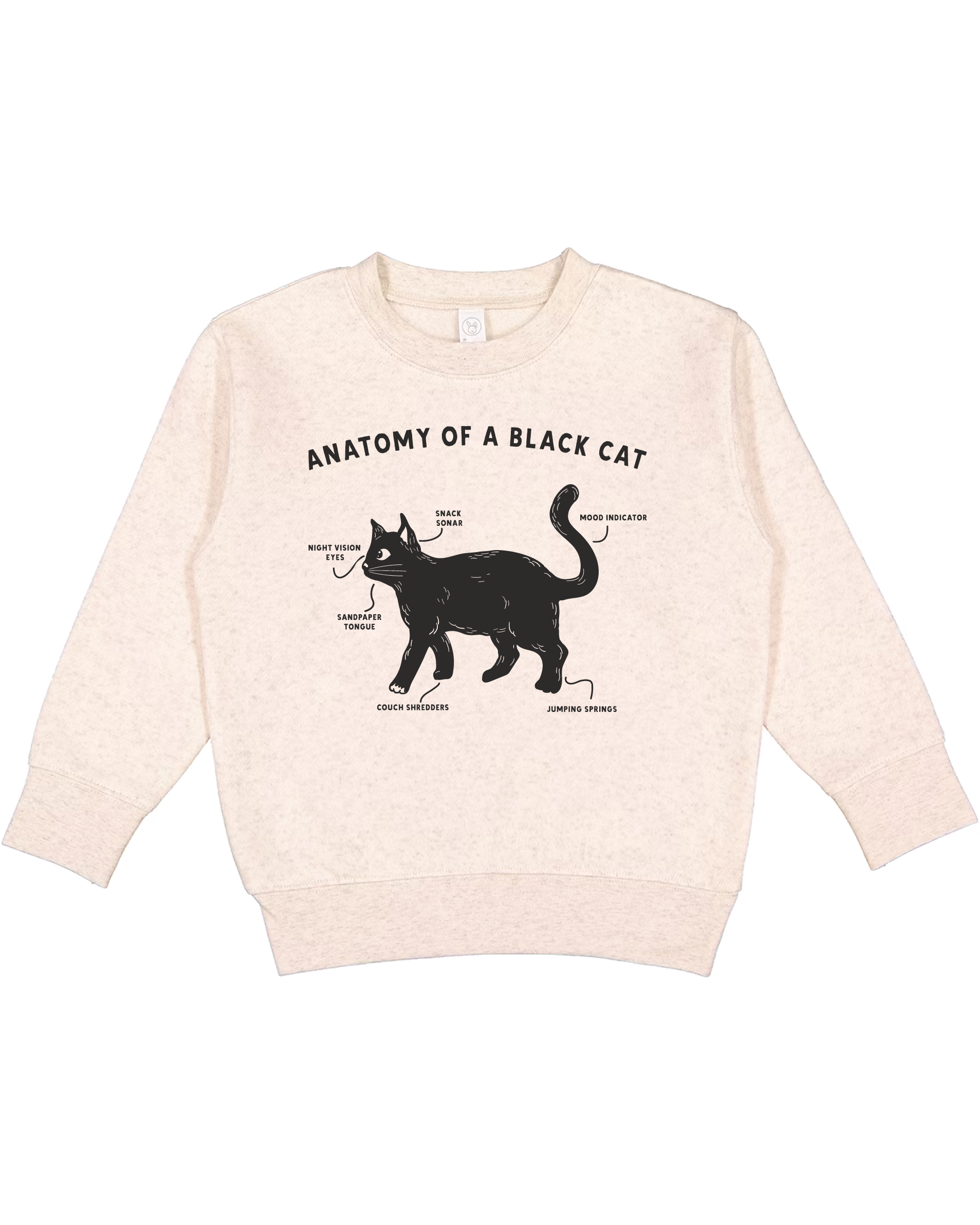 Anatomy of a Black Cat Sweater